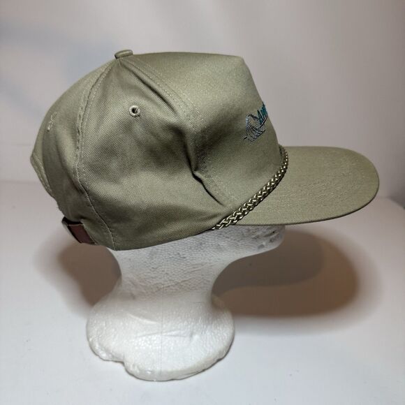 Vintage Applied Digital Solutions Rope Vintage Adjustable Hat OSFM 90s Y2K - Picture 4 of 6